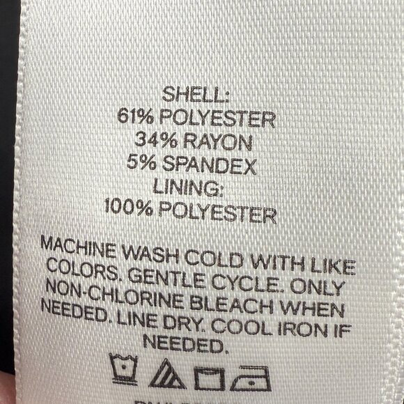 EUC Women's EXPRESS Double Breasted Houndstooth Blazer | Size M - Picture 13 of 14